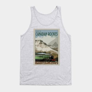 Retro Railway Travel Canada_04 Tank Top